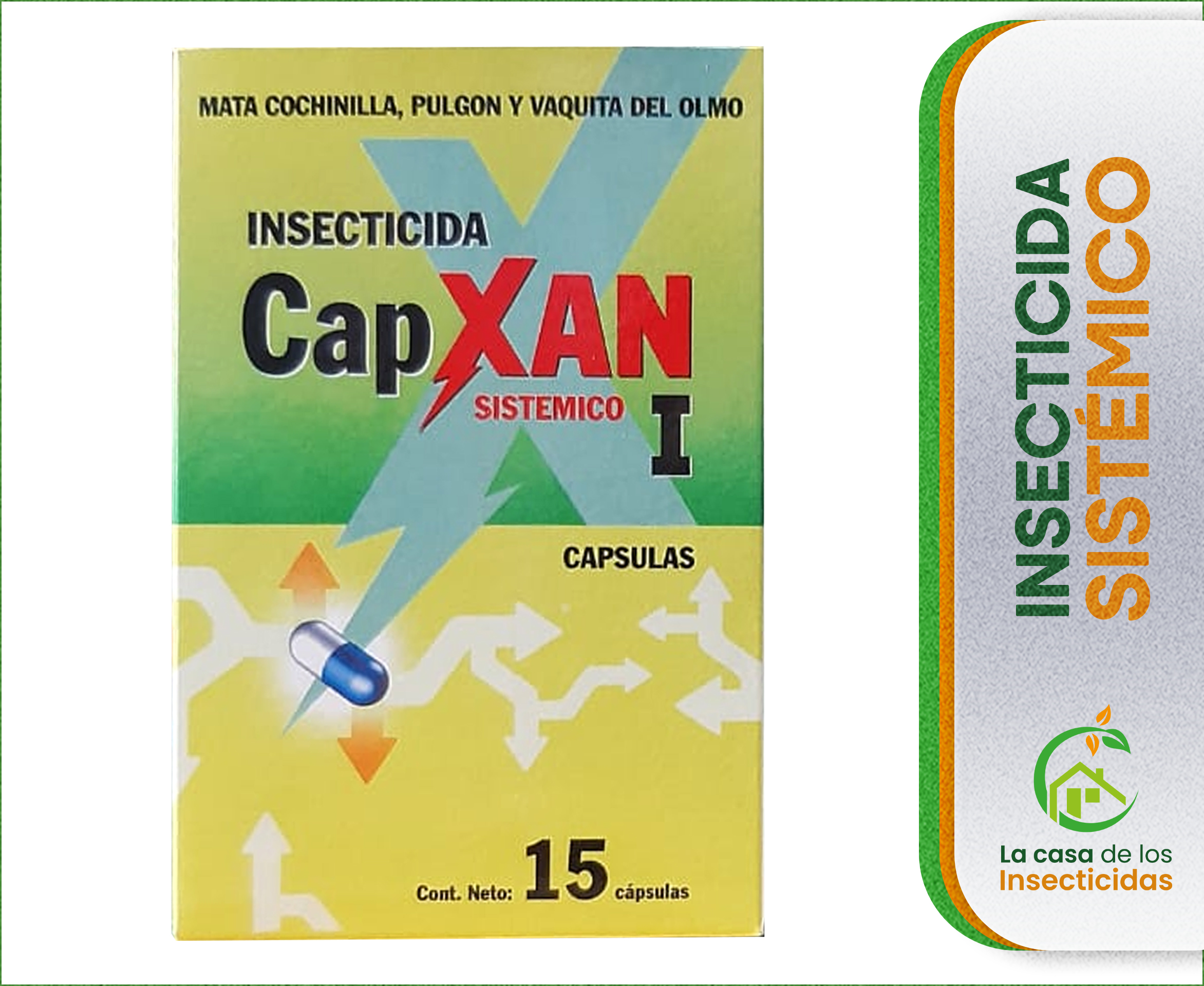 Capxan I Insecticida x 15 cápsulas